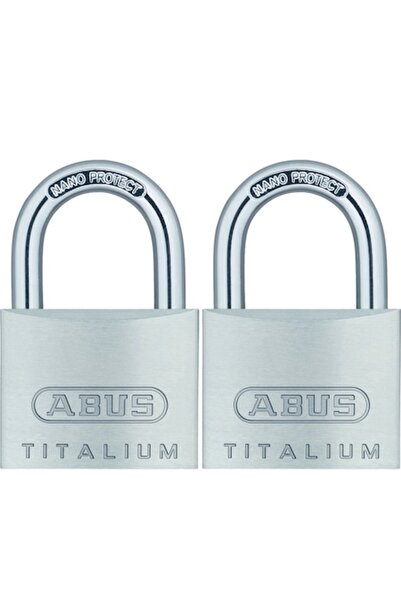 Abus Titalium Padlock 727/40mm Twins, 3 Keys