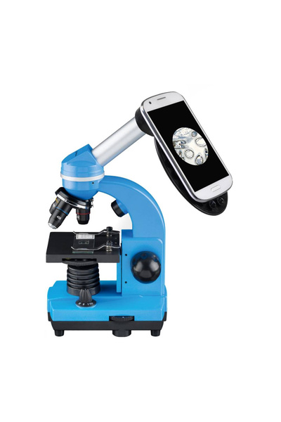 Bresser Junior Microscop optic Student Biolux SEL, albastru