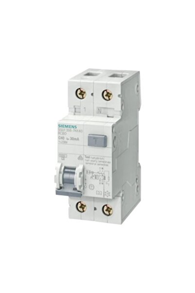 Siemens Disjunctor automat cu protecție diferențială RCBO 1P+N 25A 4.5kA/30mA...