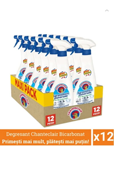 chante clair Pachet promoțional 12 X Spray degresant universal Chanteclair Bi...