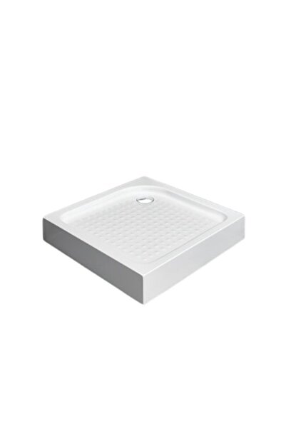 Radaway Rodos C Cădiță de duș compactă pătrată 80x80x16.5 cm Acril alb