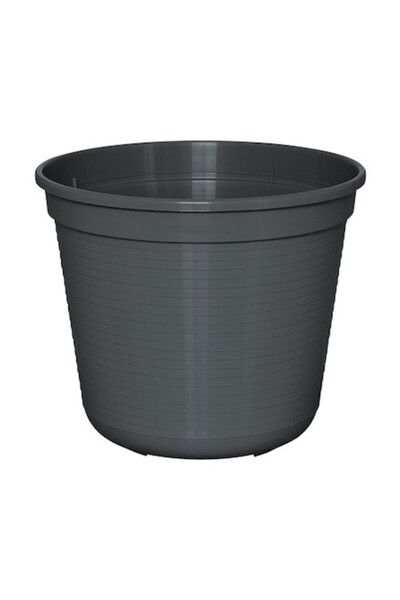 Clasic Geli Standard Ghiveci Ø 32 Cm H 26.5 Cm Antracit