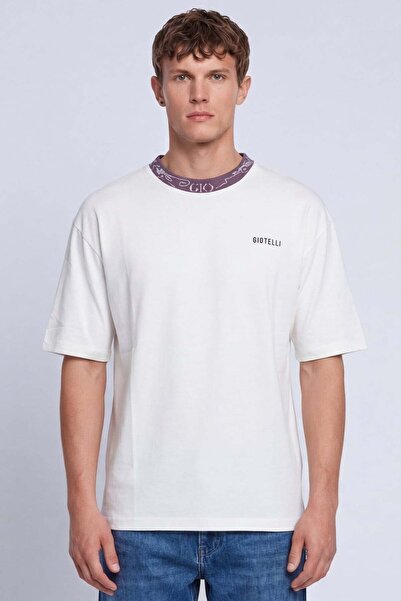 Sabri Özel Men's White Basic T-Shirt
