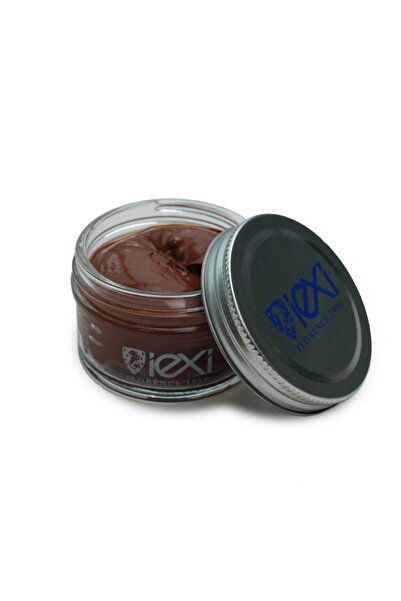 IEXI Deri Boyası Besleyici Cilalı Ayakkabı Kremi Parlatıcı Koruyucu 50ml - Kı...