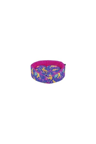 CAZO Exotic Dog Bed 50x46 Cm Pink/Blue