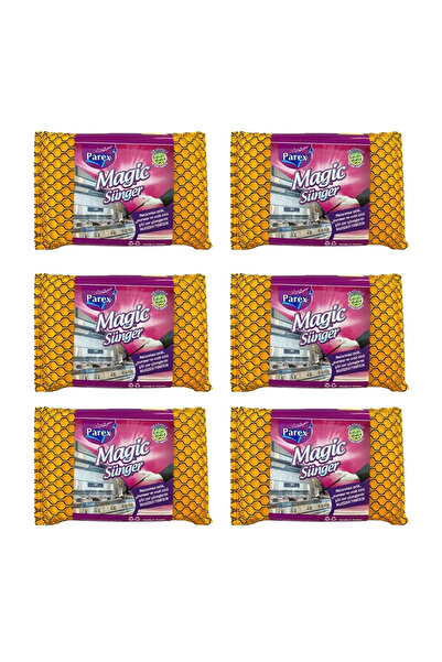 Parex Magic Sponge 6 Pack (Orange Color)