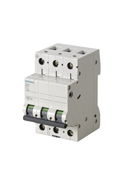 Siemens Întrerupător automat diferențial RCCB 3P 6A 6kA, Curba C