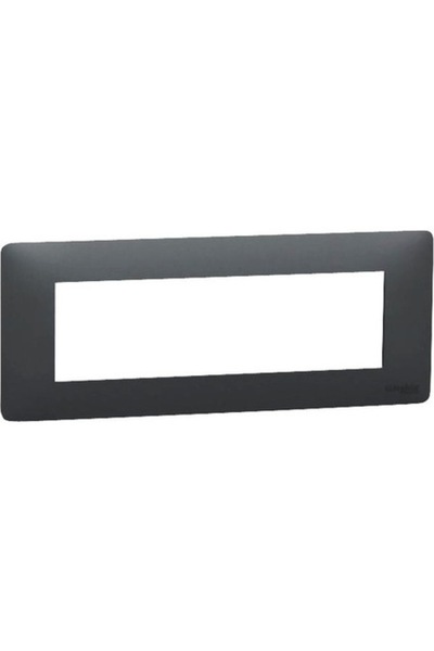 SCHNEIDER Unica Studio 7 Module Frame, Anthracite