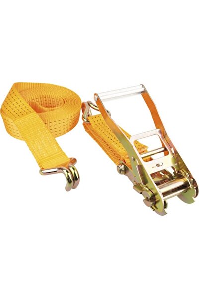 MAMUTEC Set chingi cu clichet cu cârlig 50mm x 8m, Max. 5000 kg, Portocală, 2...