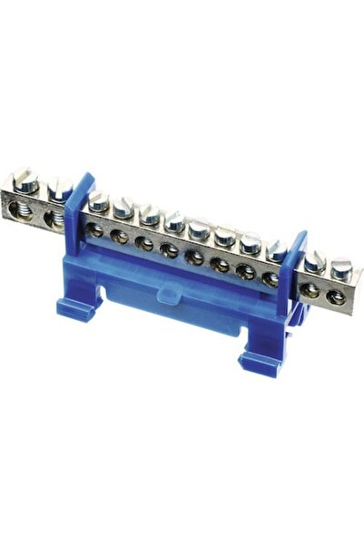 Clasic Bară cu șuruburi, 12 conexiuni pentru panou electric cu șină