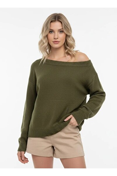 Park Karon Women's Boat Neck Soft Textured Knit Sweater 8703Sw