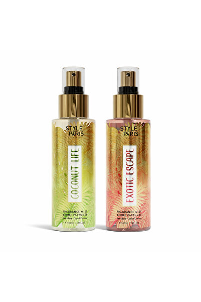 Style Paris Coconut Life & Exotic Escape Set de spray-uri parfumate 2x100ml –...