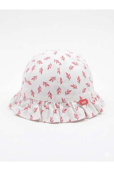 benitto kids Kitti 0-18 Months Flower Figured Baby Girl Fedora Hat