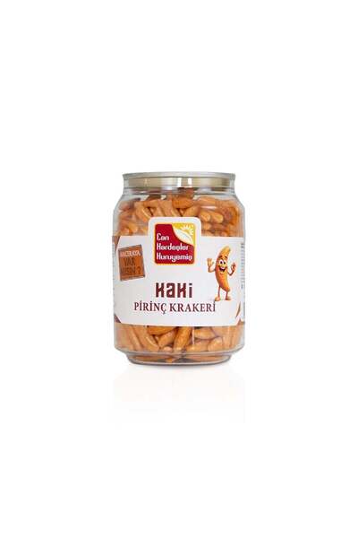 Can Kardeşler Kuruyemiş Kaki Pirinç Krakeri 75 g