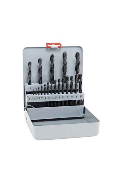 Alpen Set de burghie metalice Ø1-13 mm, 21 piese