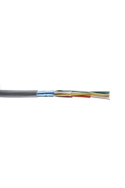 Clasic Cablu telefonic Jy(St)y 2x2x0.8 mm² Gri, Rolă 10m