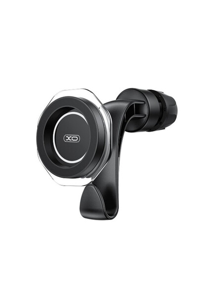 Xo Magnetic Car Holder C195, Headrest Mount, Foldable, MultiAngle, Black