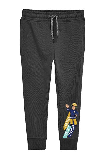 Fireman Sam Cotton Sweatpants, Hero Sam, Gray