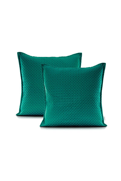 Amelia Home Set 2 huse perne decorative matlasate cu fermoar, Carmen, 90 g/m2...