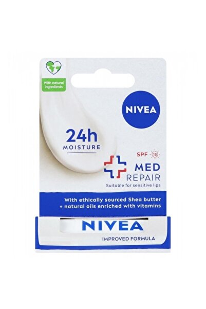 NIVEA Lip Med Repair SPF 15 Dudak Bakım Kremi 4,8gr