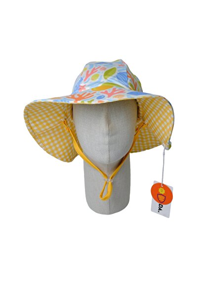 SOLEDA قبعة أطفال قابلة للتعديل على الوجهين مع حماية من الأشعة فوق البنفسجية ...