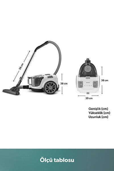 HOMEND Dustroyer 1255H Yatay Süpürge