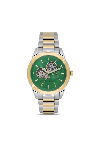 Platin Pierre Sa-Pl-1222Ga-D10 Steel Cord Functions Active Automatic Men's Wr...