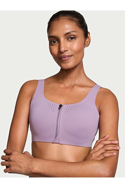 Victoria's Secret Yeni stil! Featherweight Önden Fermuarlı Maksimum Sporcu Sü...