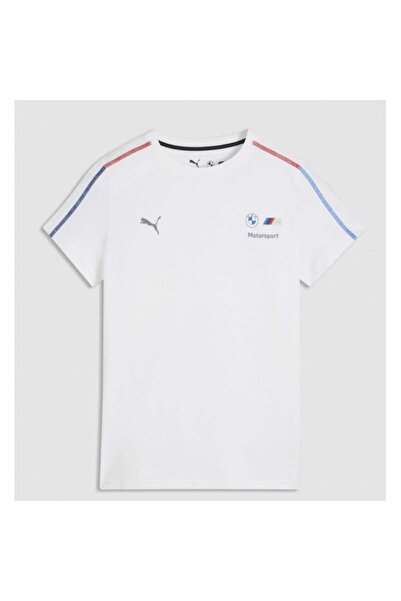 Puma Tricou alb pentru bărbați Bmw Mms Sportswear Mt7 Tee Cod model: 63487702...