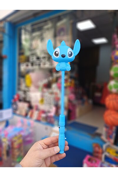 BlcBoutique Stitch Temalı Işıklı Oyuncak Çubuk 35 cm LED Işıklı Dekoratif Çoc...