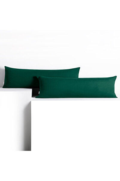 Deco King Set 2 huse perne decorative din bumbac cu fermoar, Amber, 135 g/m2,...