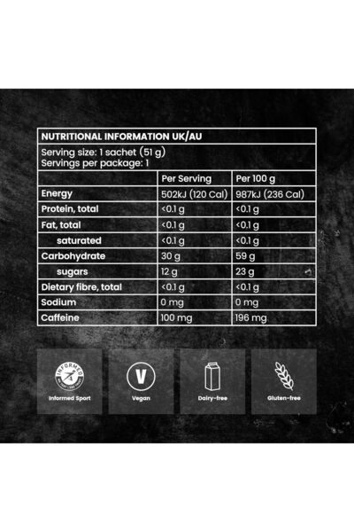 Precision Hydration Precision Fuel 30 Caffeine Energy Gel - Mild Flavour Running Gels for Endurance Athletes, 30g Carboh