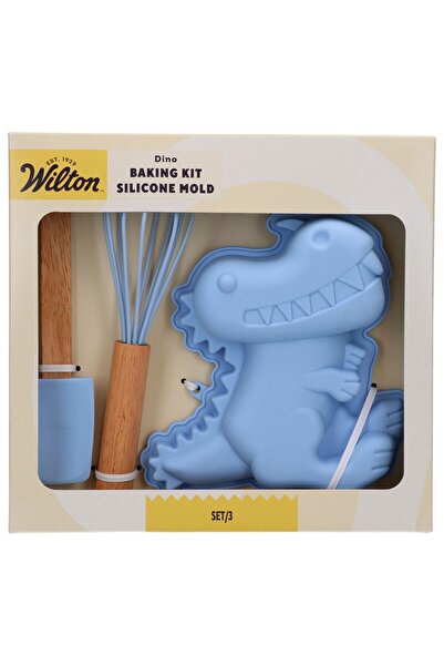 wilton "Dino" cake tool set -