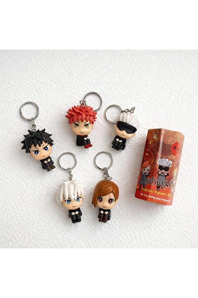 LEONEV Jujutsu Kaisen Figür Anahtarlık ve Jujutsu Kaisen Sony Angel