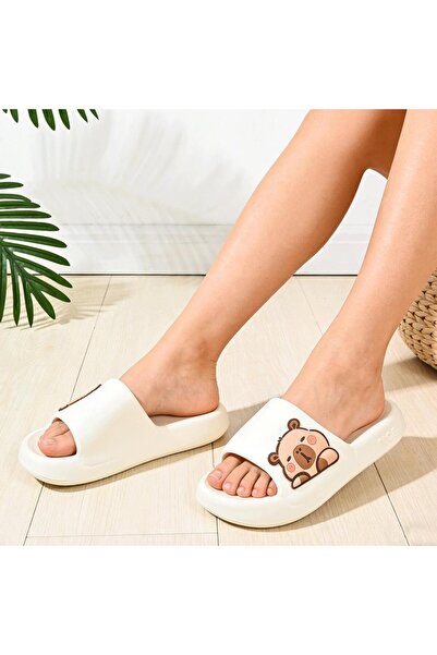 Tmall Γυναικείες παντόφλες, αφρού, PD1096, λευκές