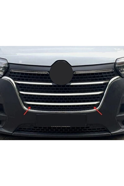 MYTUNİNG Renault Master Ön Panjur Kromu 4 Prç. 2021-2024 Arası Paslanmaz Çelik
