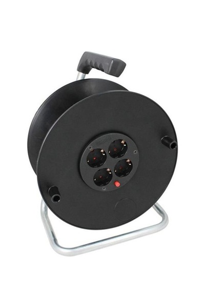 Commel Empty Cable Drum, Commel, PVC, 230mm Single Phase, 250V, 3500W, IP20, ...