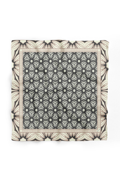 tuaipek Petra Desen 60x60 cm Viskon Modal Erkek Bandana/Fular