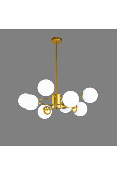 Luxera Lighting LUSTRA 8 BRATE COSMO GOLD 8xE27 800x680MM IP20
