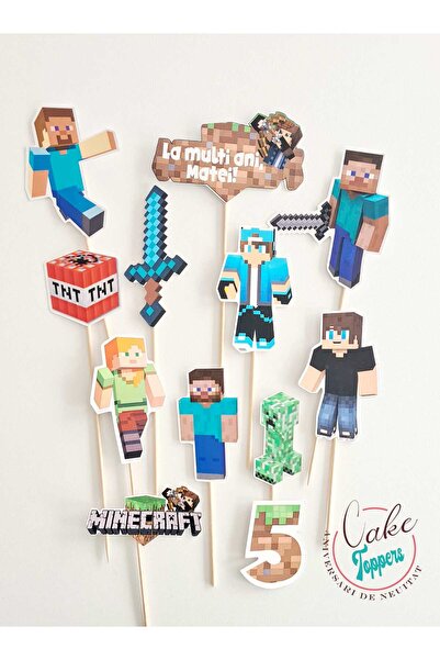 Aniversari de Neuitat Set toppere Minecraft