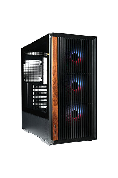 ENERMAX K3 AIR 3x120mm ARGB Fan Mesh Temperli Cam USB 3.2 EB750-C 750W 80+ Br...