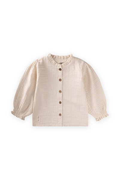 Cigit Органична муселинова риза 2-10 години Натурална