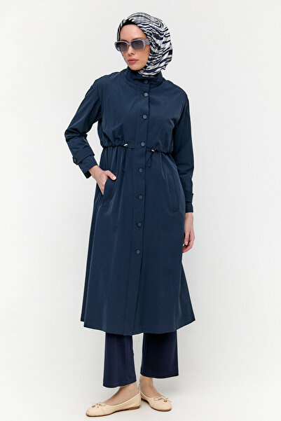 Setrms Kemerli Stoper Detaylı Pardesü