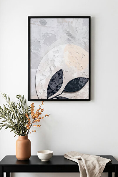 huhuli Τραπέζι με φυσικό ξύλινο πλαίσιο και μίνιμαλ σχέδιο φύλλων - Παστέλ απ...