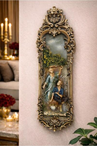 Anka Antik Görünümlü Polyester Dekoratif Duvar Aksesusarı & Tablo & Markiz