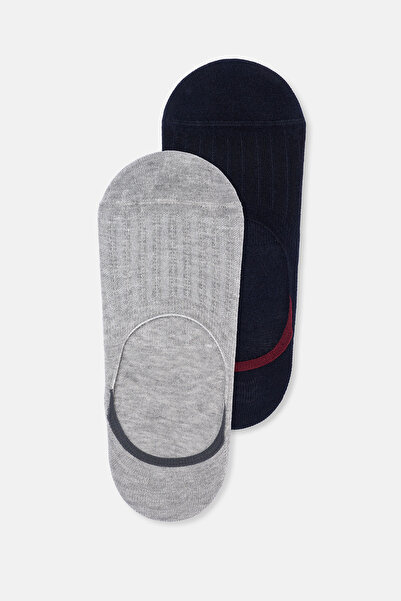 Dagi جوارب رجالية غير مرئية من الخيزران مكونة من قطعتين