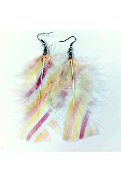 GemSale Feather Earrings, Printed