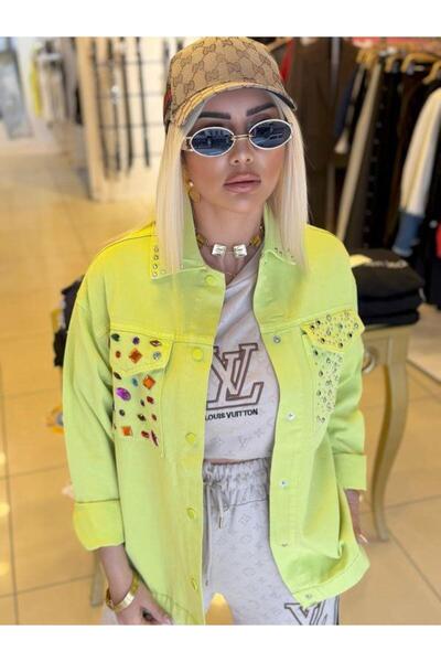 Kokoşum Butik 2517 Pocket Stone Gabardine Shirt Green