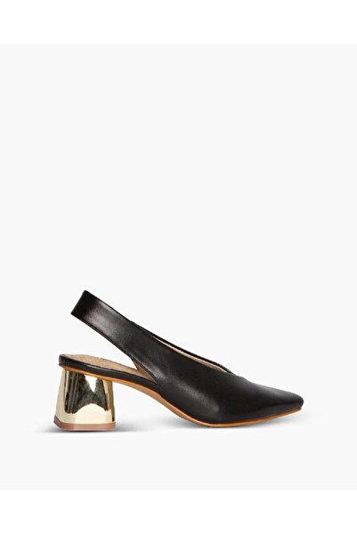 Corina BLOCK HEEL SLINGBACK IN BLACK