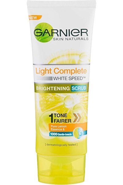 Garnier BRIGHTENING FACIAL SCRUB BRIGHT COMPLETE VITAMIN C FACE WASH 100ML